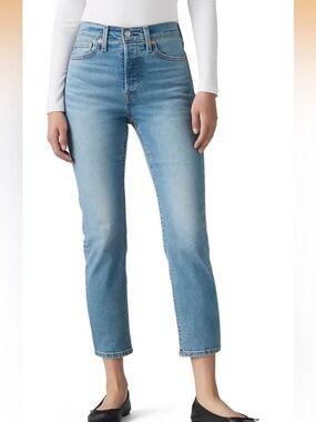 Levi's wedgie straight jeans